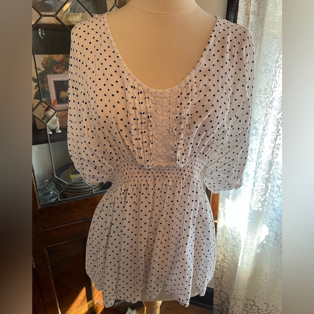 Torrid polka dot top Size 2